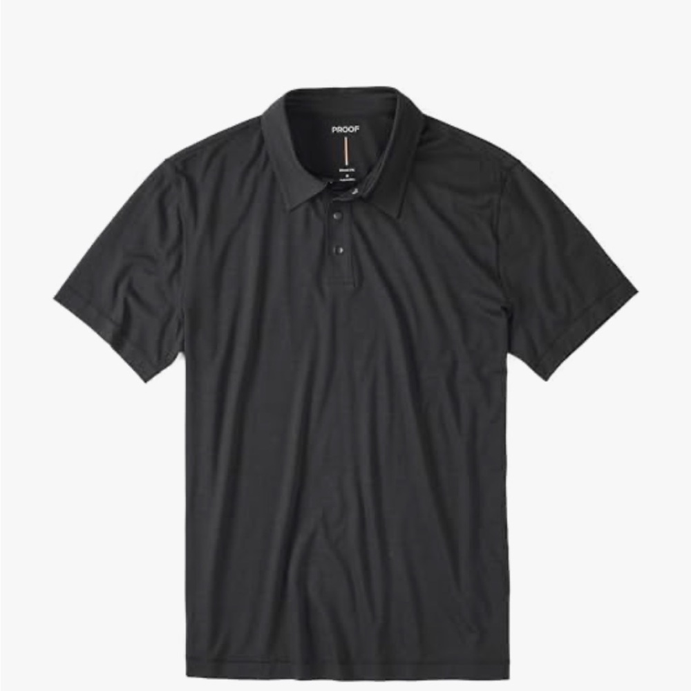 Huckberry Black Polo Shirt